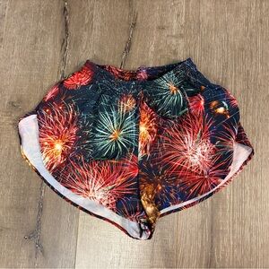 BOA Men's Fireworks Running Shorts 1” Small S